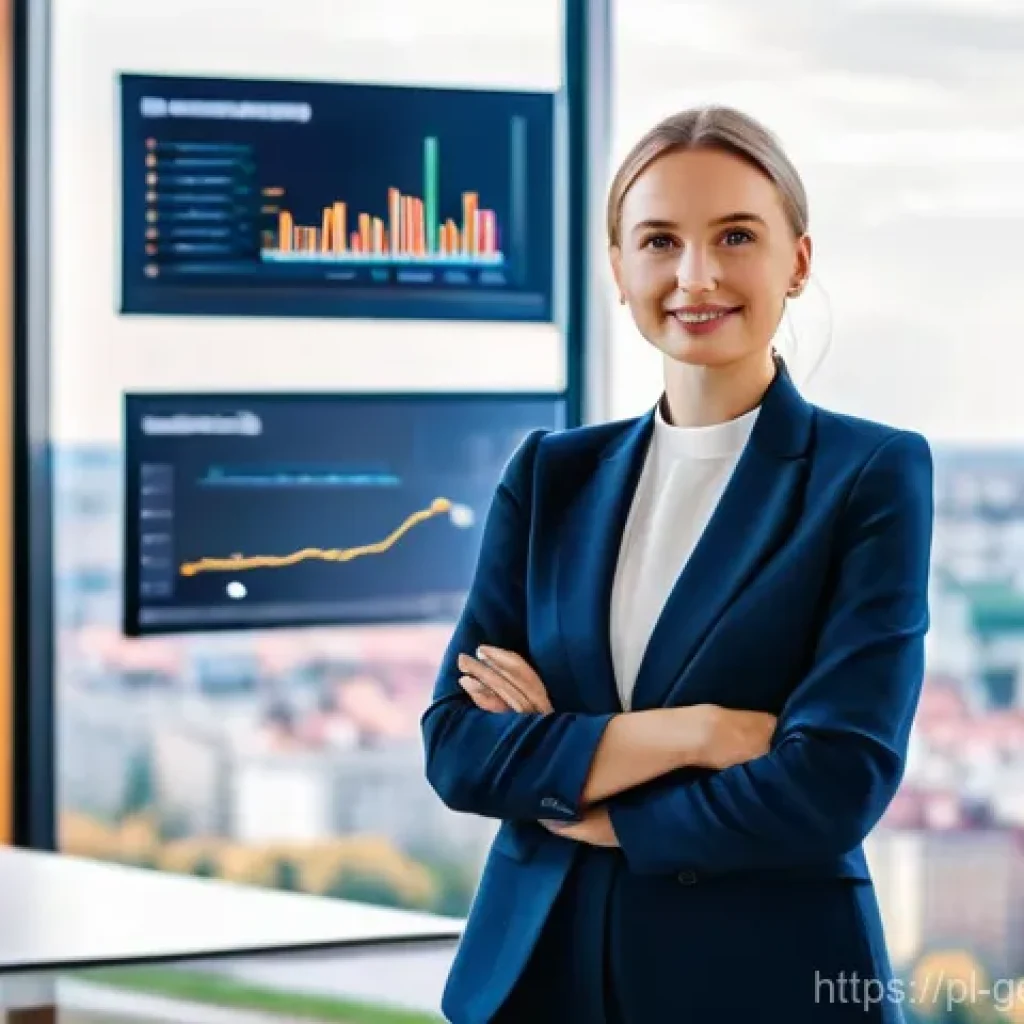 생성형 AI와 비즈니스 리더십의 미래 - **AI Integration in a Modern Polish Business Environment**
A dynamic, wide-angle shot of a brigh...